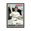 Gill Garrido 1970 Topps (Damaged) #48 Atlanta Braves Baseball Card Poor