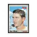 Ron Clark 1970 Topps (Damaged) #531 Oakland Athletics Baseball Card Poor