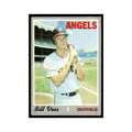 Bill Voss 1970 Topps (Damaged) #326 California Angels Baseball Card Poor