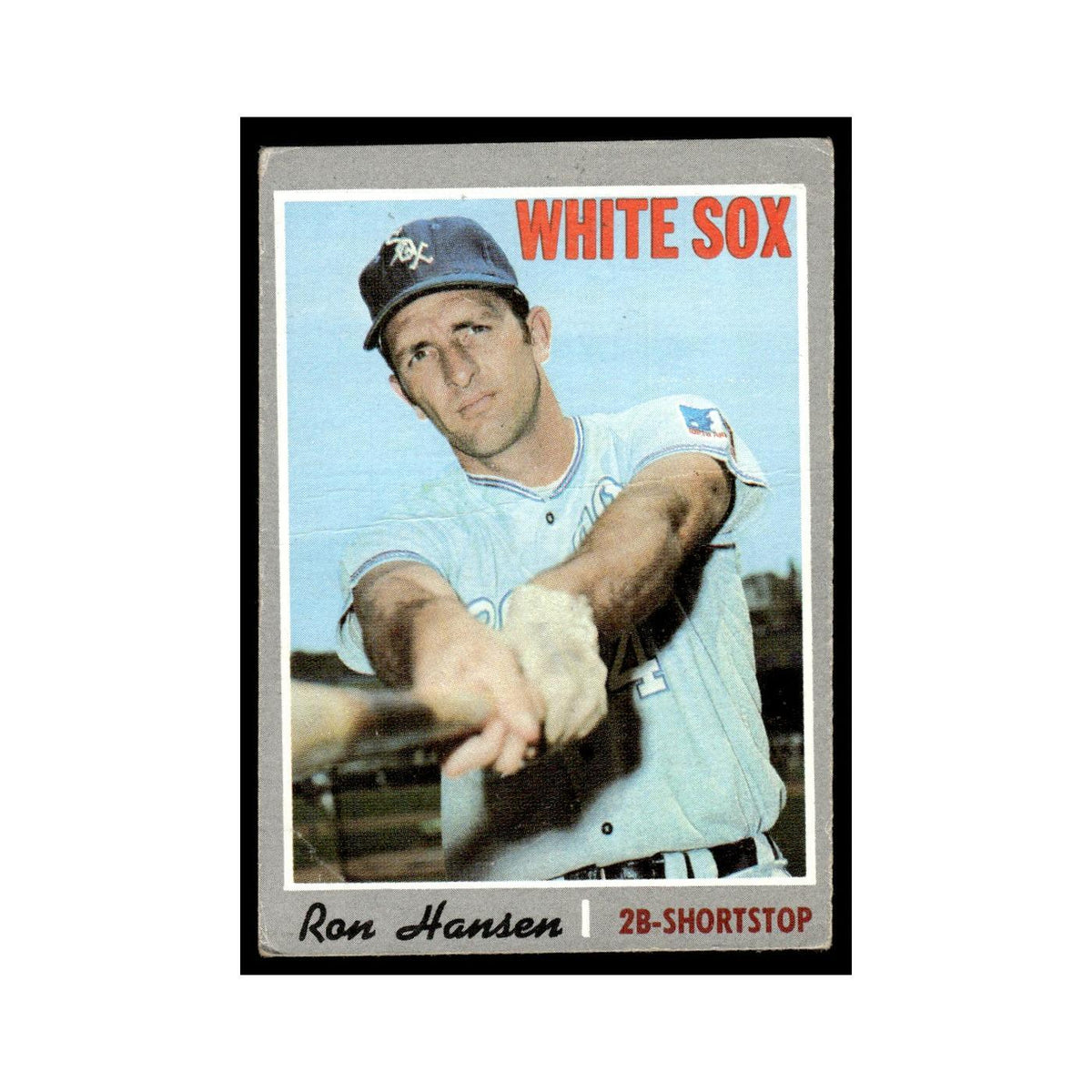 Ron Hansen 1970 Topps (Damaged) #217 Chicago White Sox Baseball Card Poor