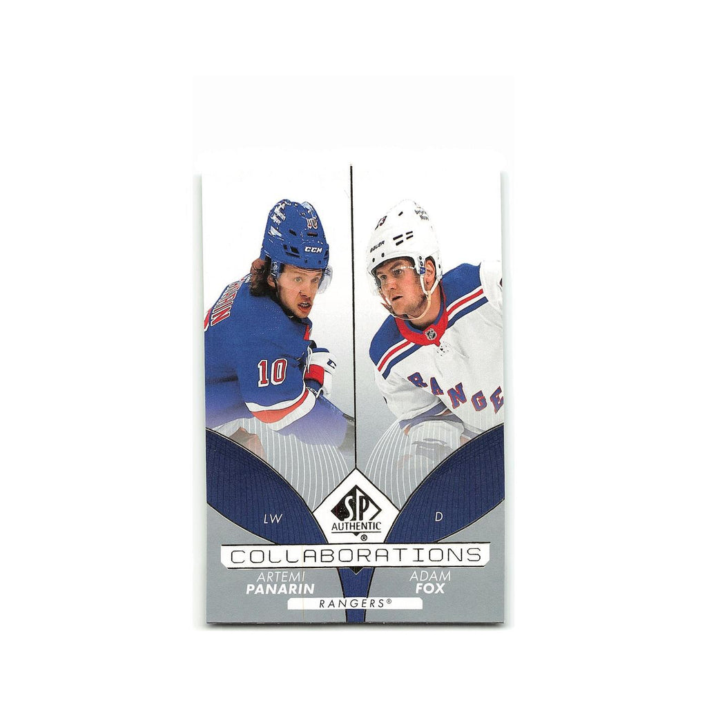 Artemi Panarin   Adam Fox 2022 SP Authentic Collaborations #C-15 NM
