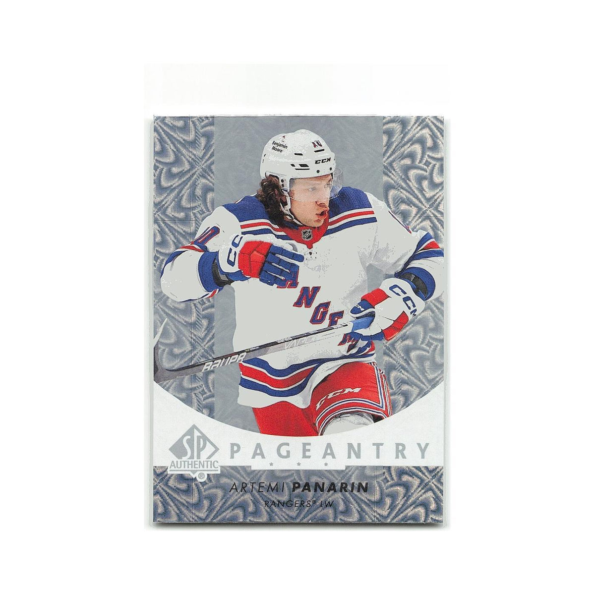 Artemi Panarin 2022 SP Authentic Pageantry #P-15 New York Rangers Hockey Card NM