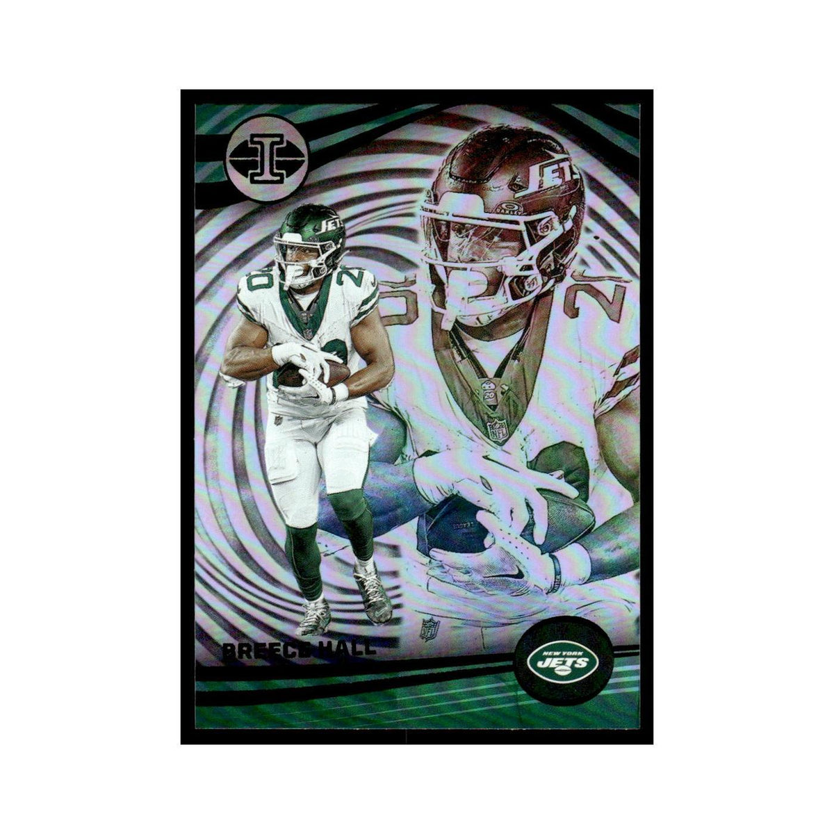 Breece Hall 2023 Panini Illusions #100 New York Jets Football Card NM