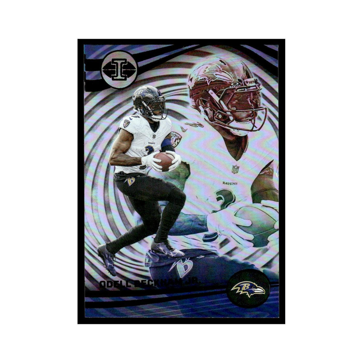 Odell Beckham Jr. 2023 Panini Illusions #9 Baltimore Ravens Football Card NM