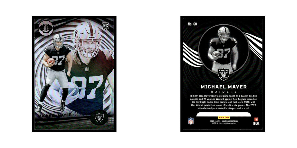 Michael Mayer Rookie 2023 Panini Illusions #60 Las Vegas Raiders NM