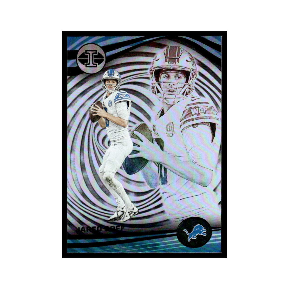 Jared Goff 2023 Panini Illusions #35 Detroit Lions Football Card NM