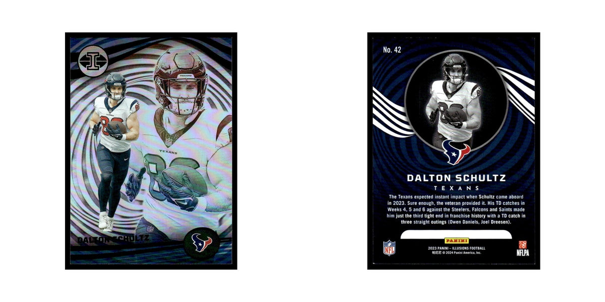Dalton Schultz 2023 Panini Illusions #42 Houston Texans Football Card NM