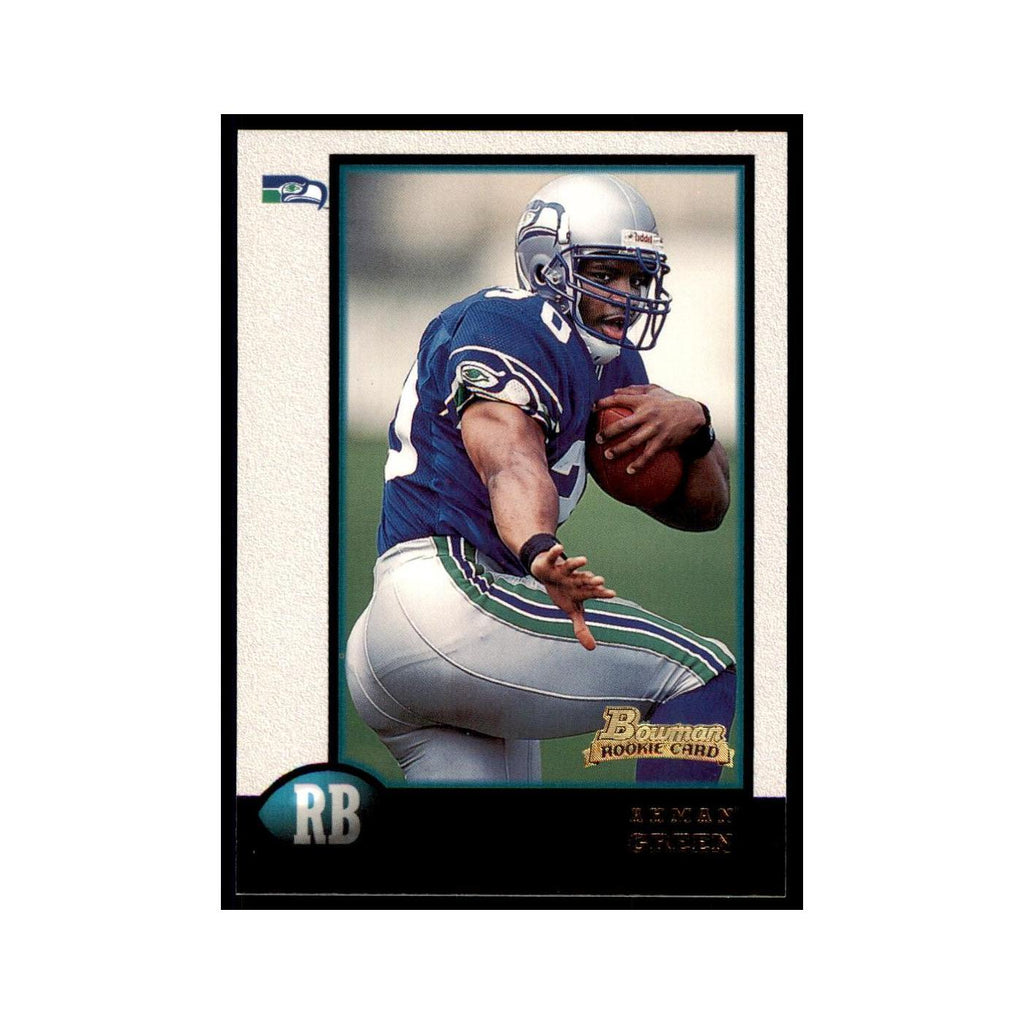 1998 Bowman Ahman Green RC Football Cards #29