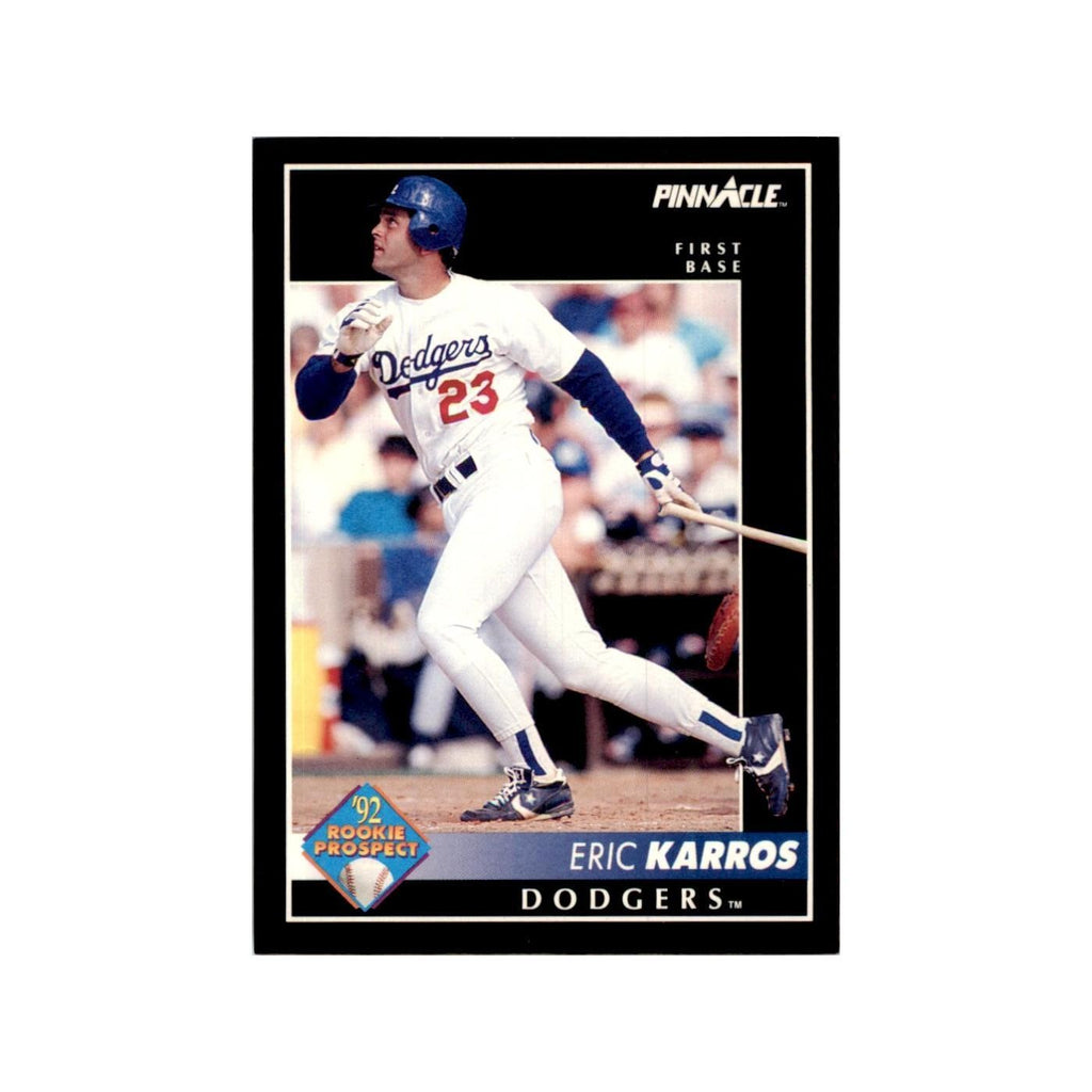 1992 Pinnacle Eric Karros Baseball Cards #256