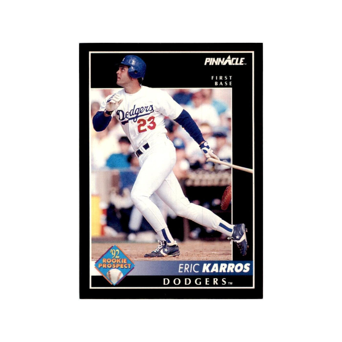 1992 Pinnacle Eric Karros Baseball Cards #256