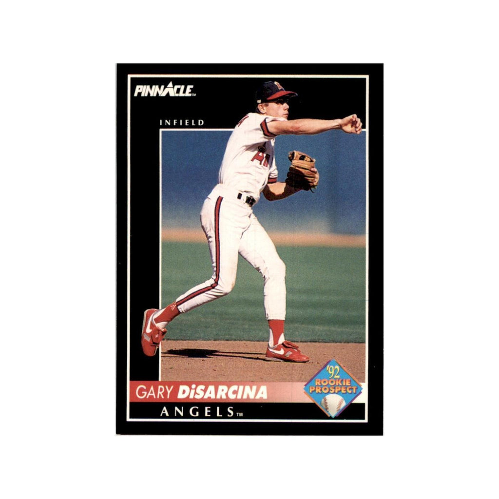 1992 Pinnacle Gary DiSarcina Baseball Cards #52