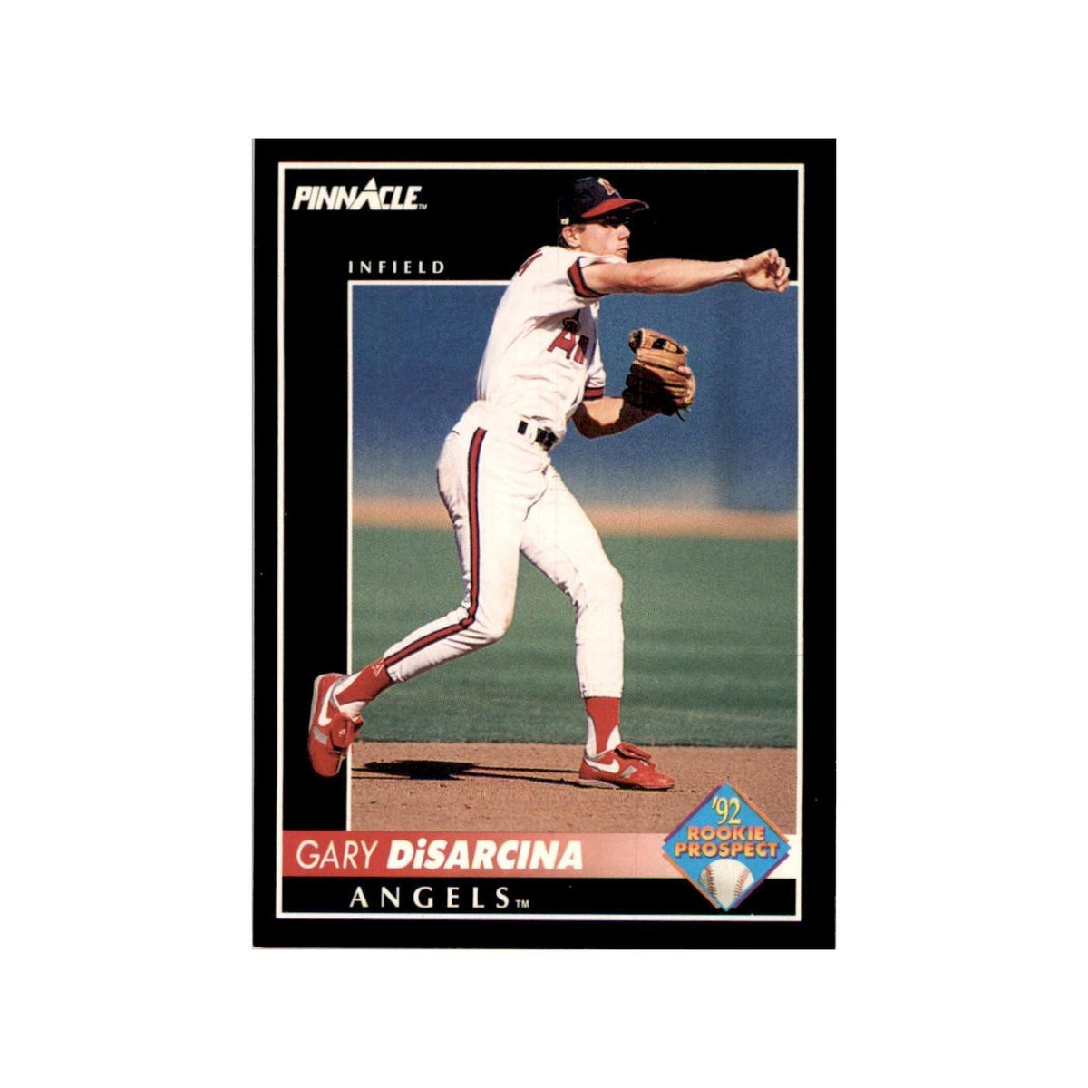 1992 Pinnacle Gary DiSarcina Baseball Cards #52