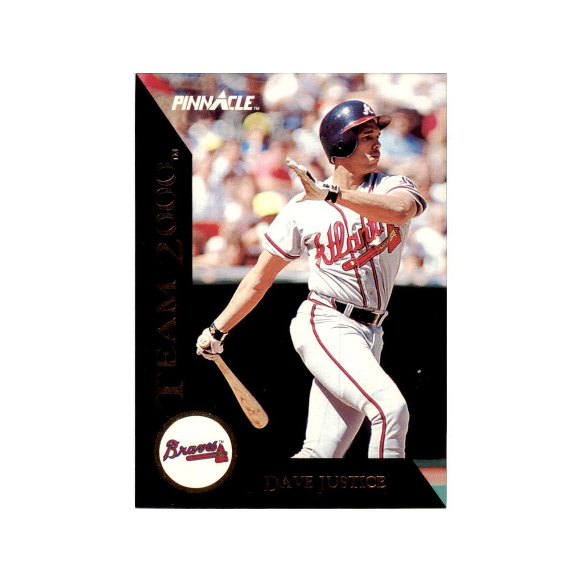 1992 Pinnacle Dave Justice Baseball Cards #9
