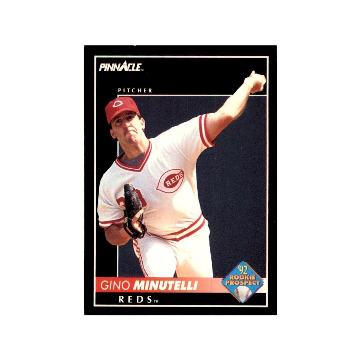 1992 Pinnacle Gino Minutelli Baseball Cards #261