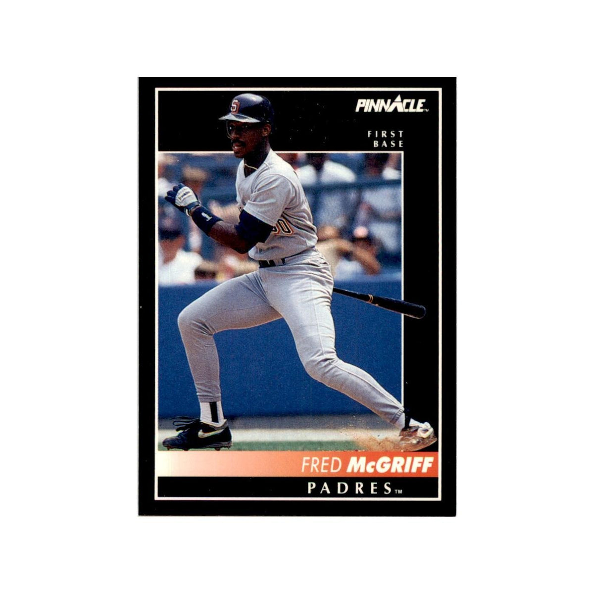 1992 Pinnacle Fred McGriff Baseball Cards #112