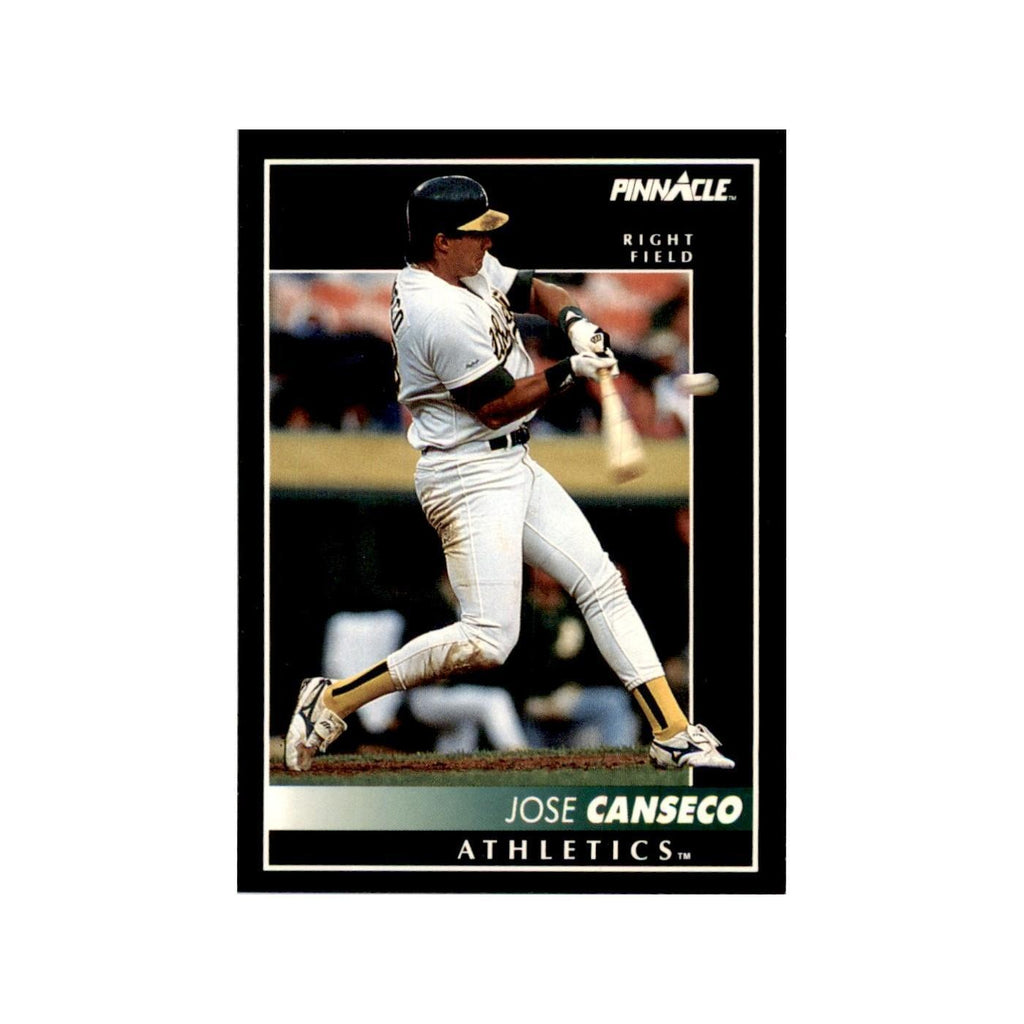 1992 Pinnacle Jose Canseco Baseball Cards #130