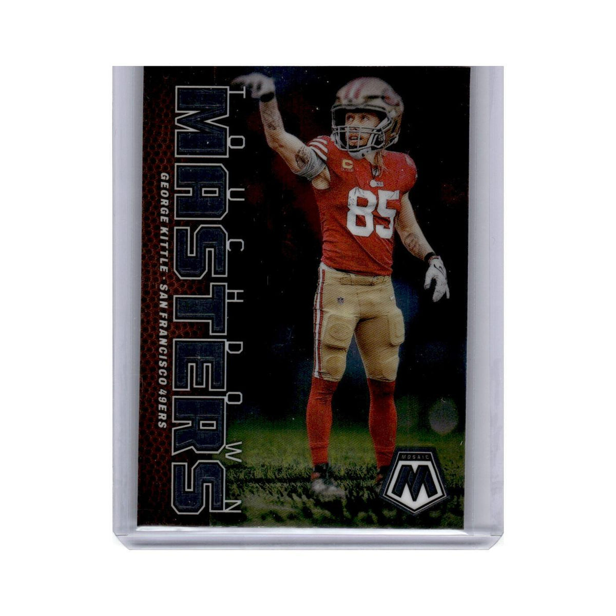 George Kittle 2023 Panini Mosaic Touchdown Masters #TM-GK San Francisco 49ers NM