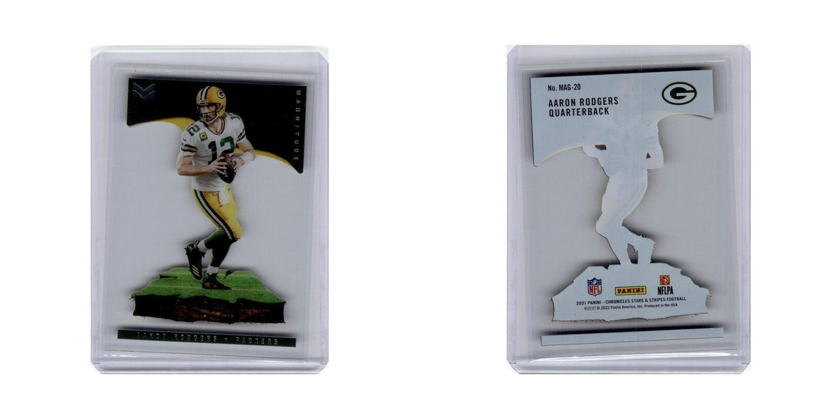 Aaron Rodgers 2021 Panini Chronicles Magnitude #MAG-20 Green Bay Packers NM