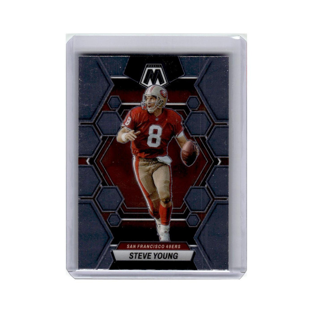 Steve Young 2023 Panini Mosaic #218 San Francisco 49ers Football Card NM