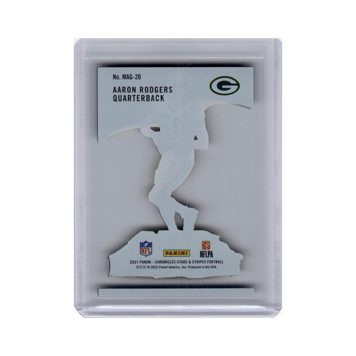 Aaron Rodgers 2021 Panini Chronicles Magnitude #MAG-20 Green Bay Packers NM
