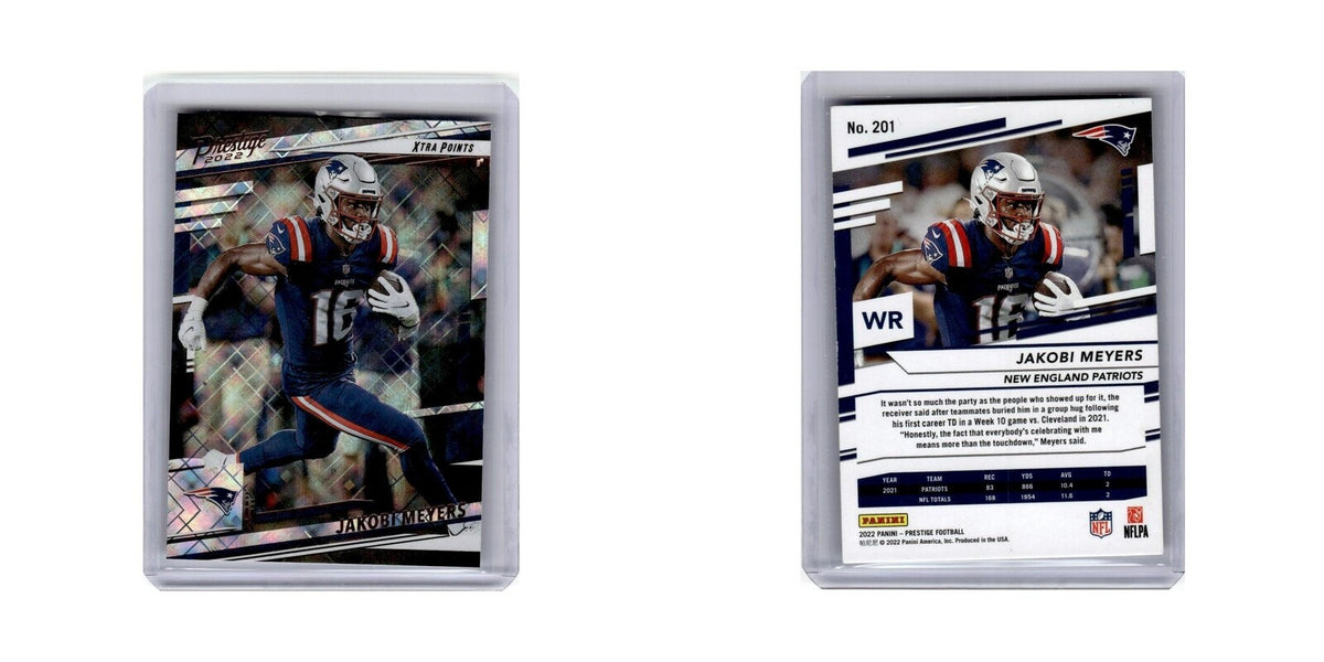 Jakobi Meyers 2022 Panini Prestige Xtra Points #201 New England Patriots NM