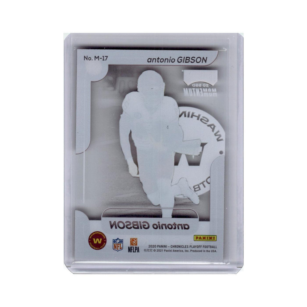 Antonio Gibson 2020 Panini Chronicles Playoff Momentum Rookies #M-17 NM