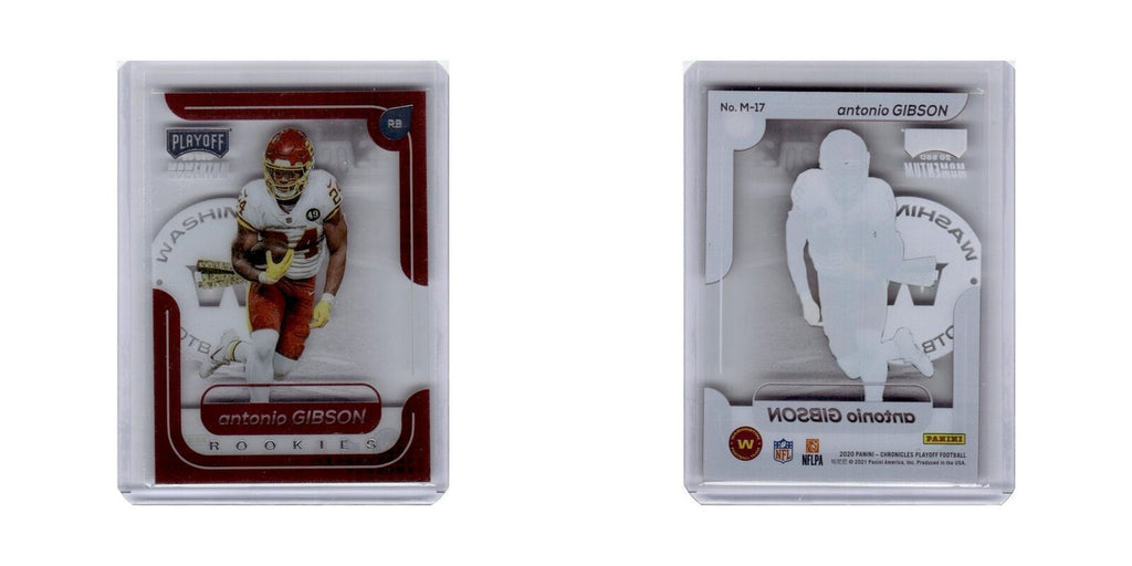 Antonio Gibson 2020 Panini Chronicles Playoff Momentum Rookies #M-17 NM