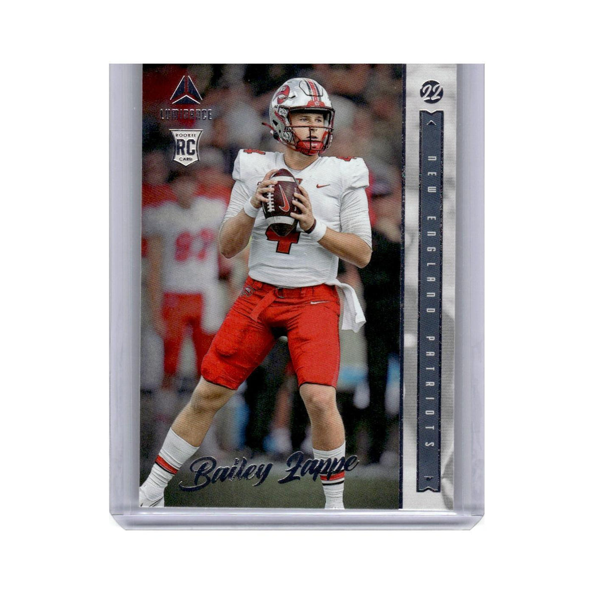 Bailey Zappe Rookie 2022 Panini Luminance #104 New England Patriots NM