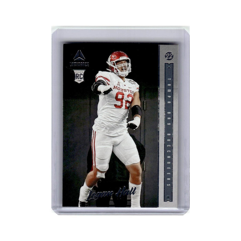 Logan Hall Rookie 2022 Panini Luminance #164 Tampa Bay Buccaneers NM