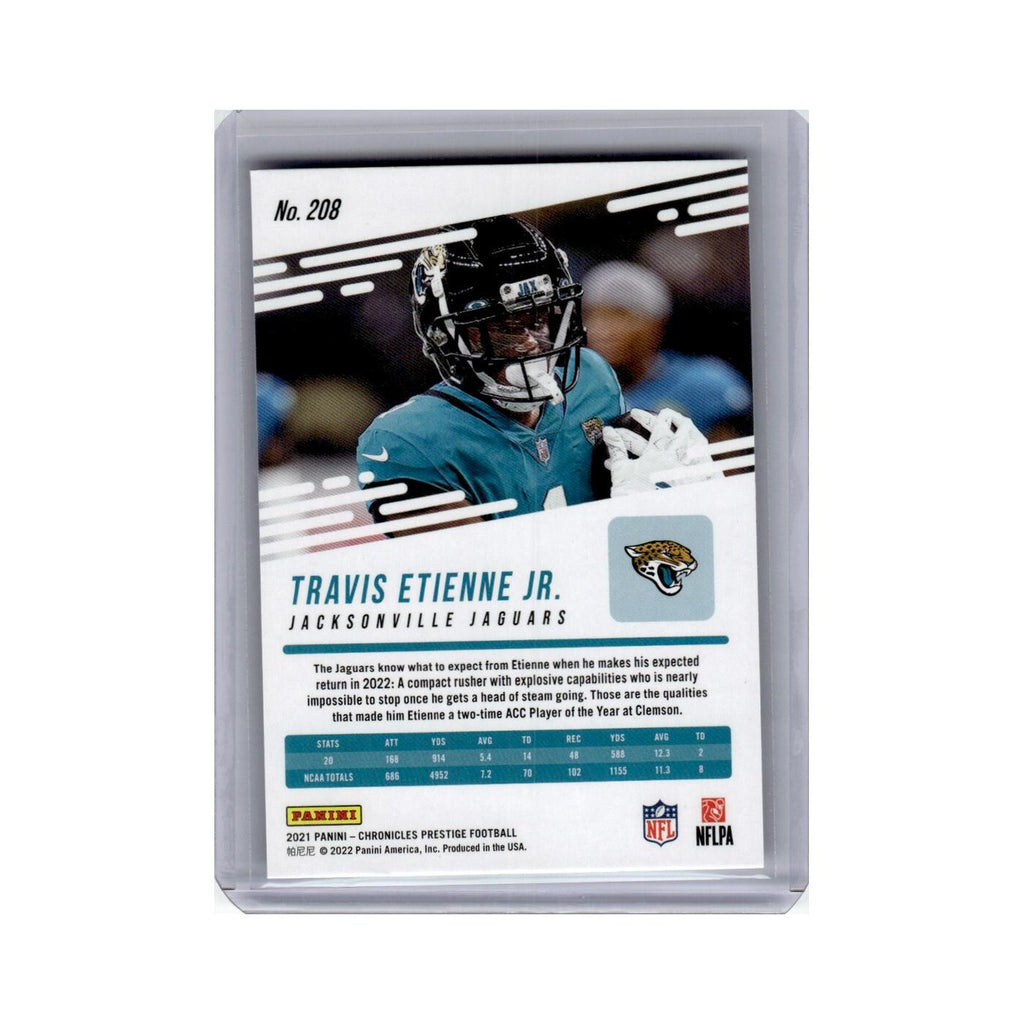 Travis Etienne Jr. Rookie 2021 Panini Prestige #208 Jacksonville Jaguars NM