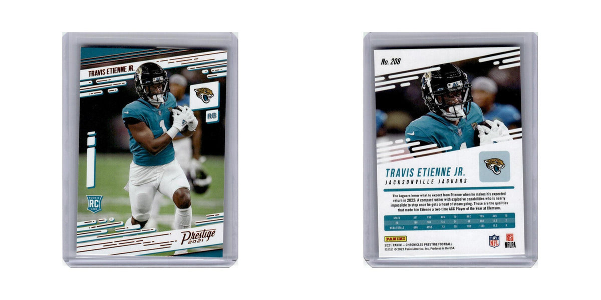 Travis Etienne Jr. Rookie 2021 Panini Prestige #208 Jacksonville Jaguars NM