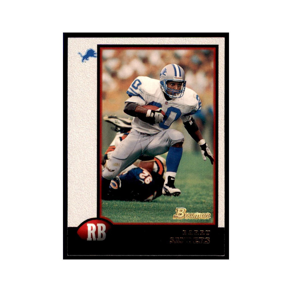 1998 Bowman Barry Sanders Football Cards #120