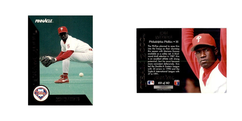 1992 Pinnacle Kim Batiste Baseball Cards #69