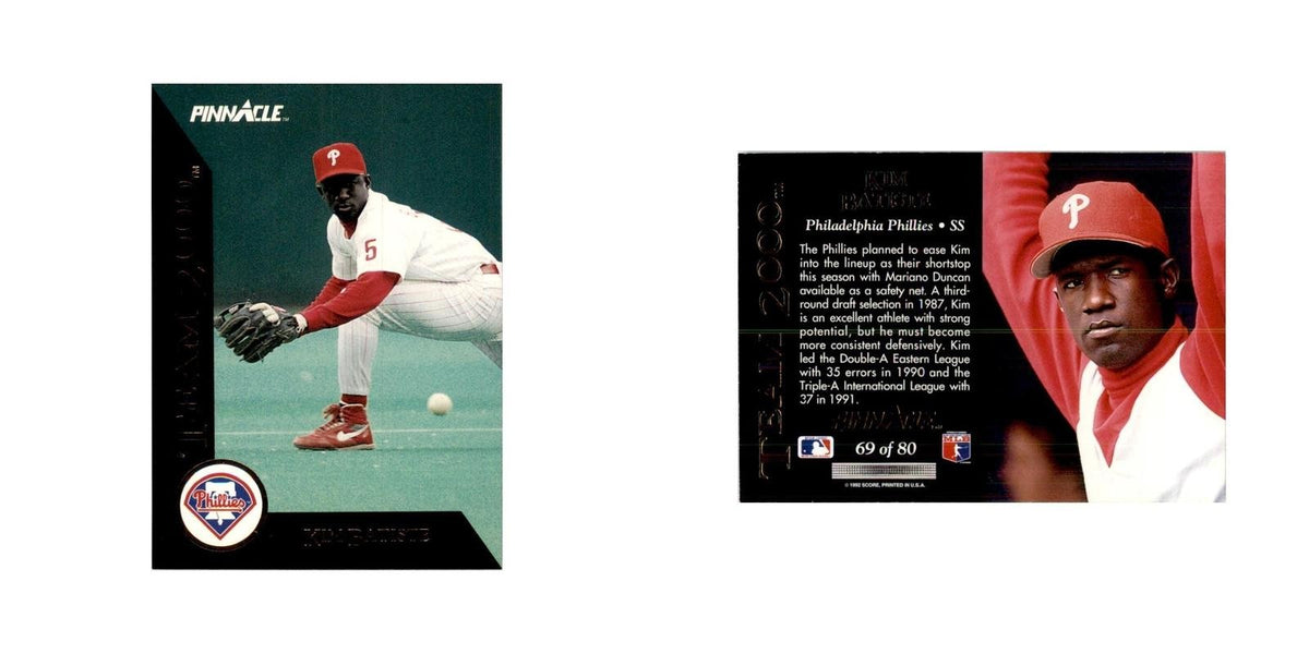 1992 Pinnacle Kim Batiste Baseball Cards #69