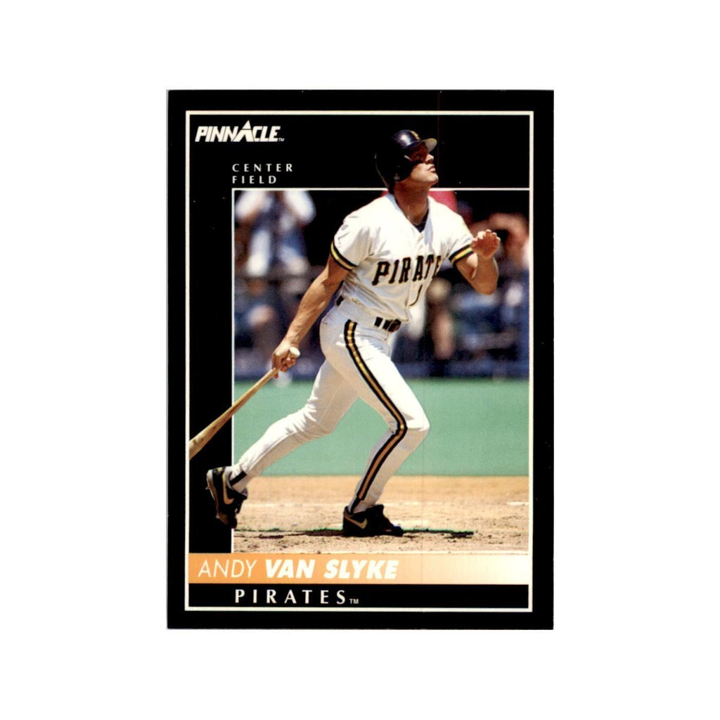 1992 Pinnacle Andy Van Slyke Baseball Cards #9