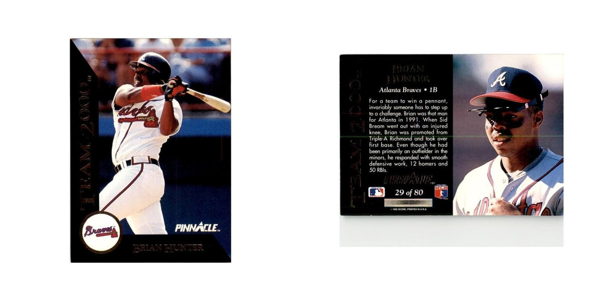 1992 Pinnacle Brian Hunter Baseball Cards #29