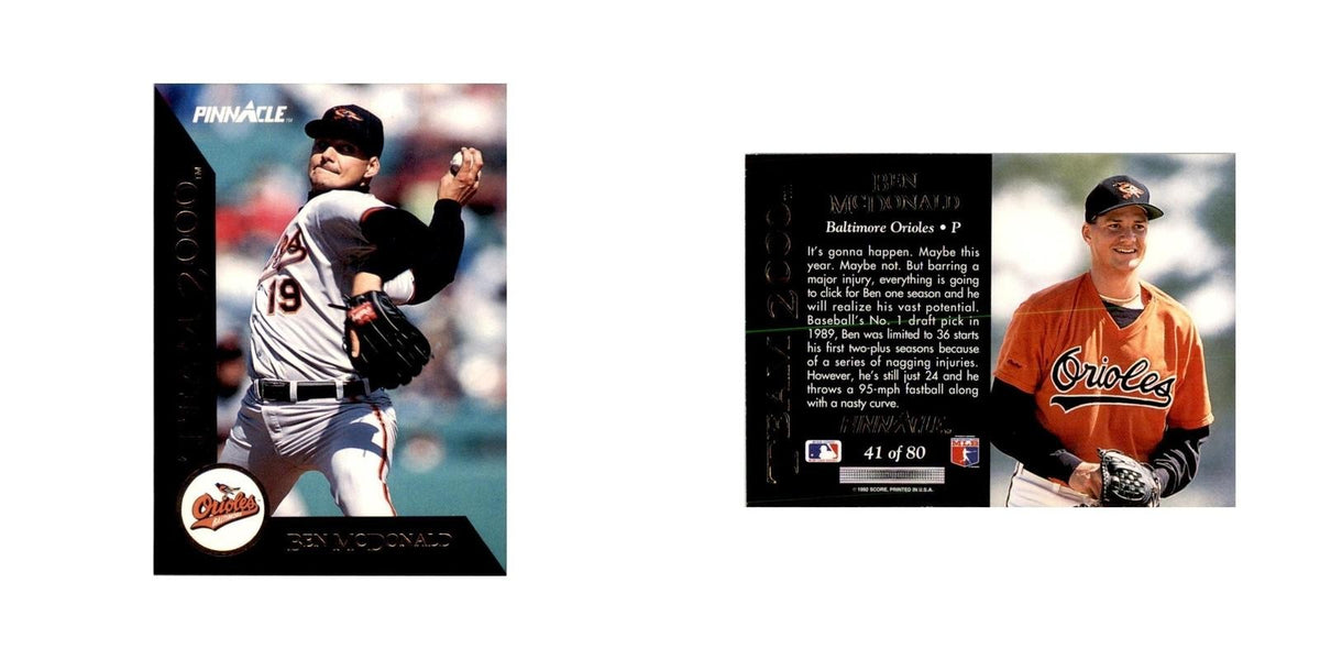 1992 Pinnacle Ben McDonald Baseball Cards #41