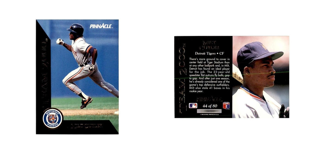 1992 Pinnacle Milt Cuyler Baseball Cards #44