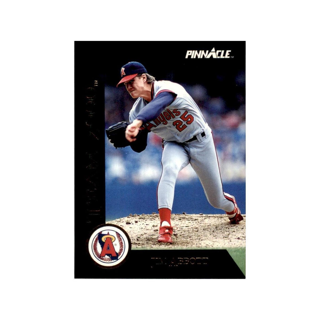 1992 Pinnacle Jim Abbott Baseball Cards #42