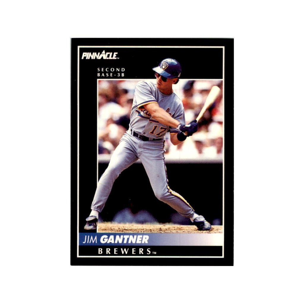 1992 Pinnacle Jim Gantner Baseball Cards #71