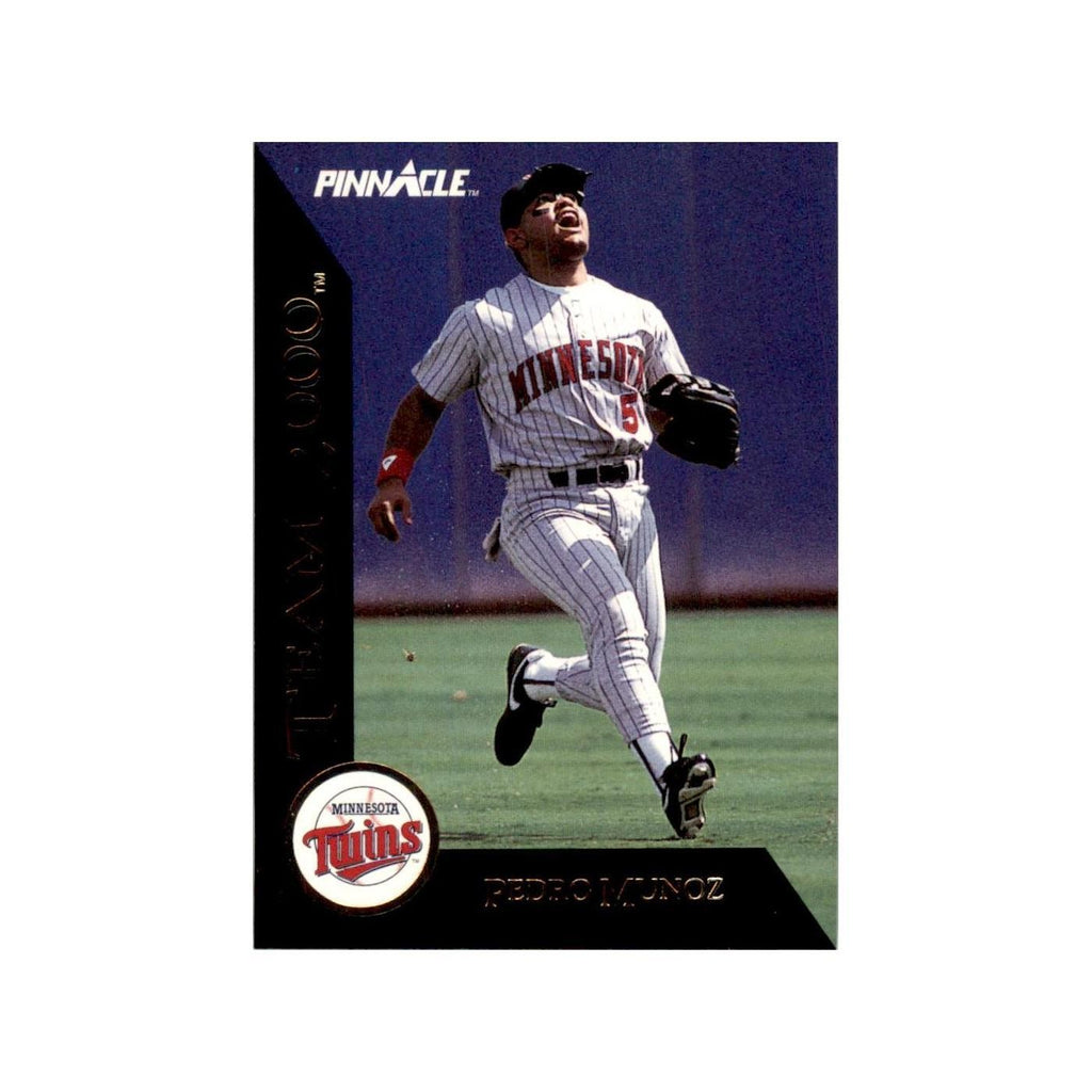1992 Pinnacle Pedro Muoz Baseball Cards #61