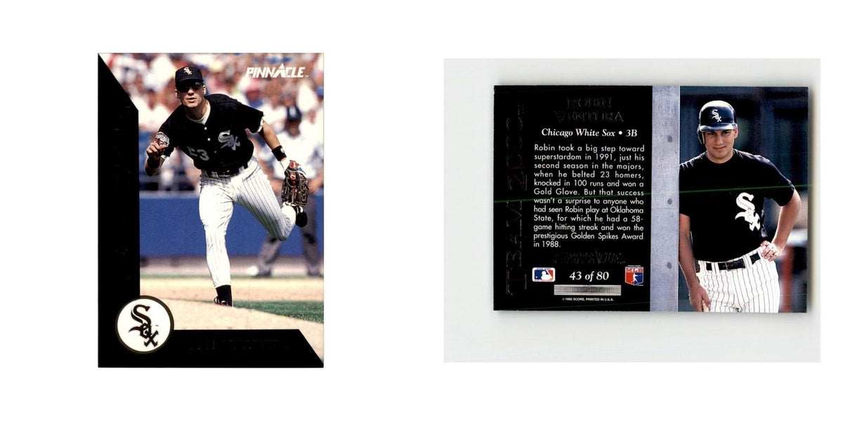 1992 Pinnacle Robin Ventura Baseball Cards #43