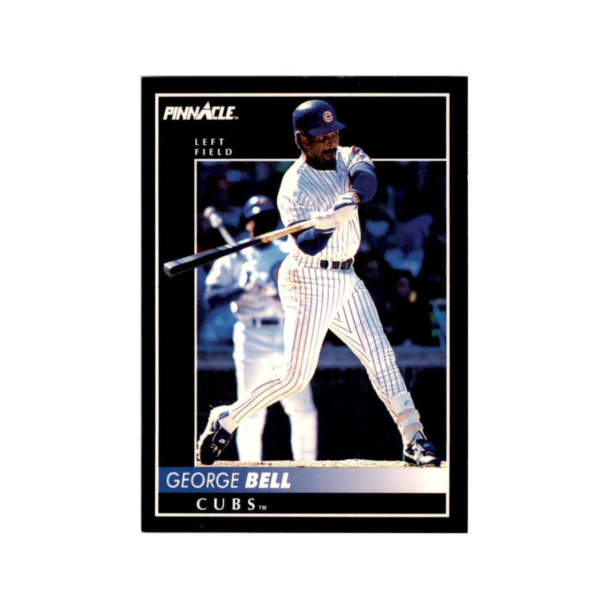 1992 Pinnacle George Bell Baseball Cards #37