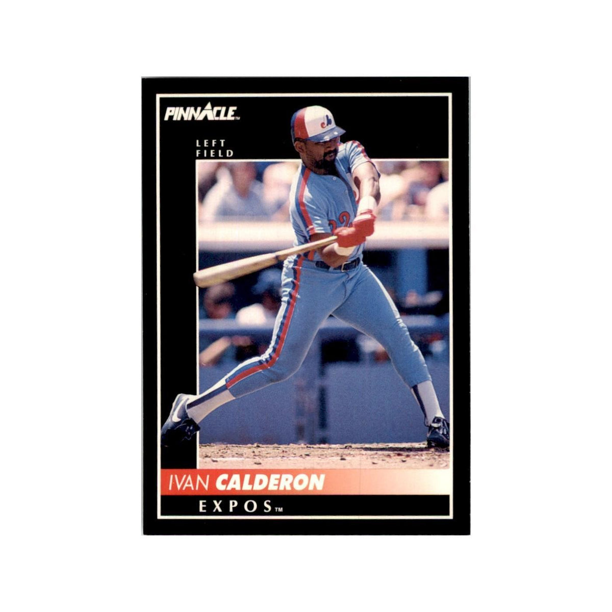 1992 Pinnacle Ivan Calderon Baseball Cards #58