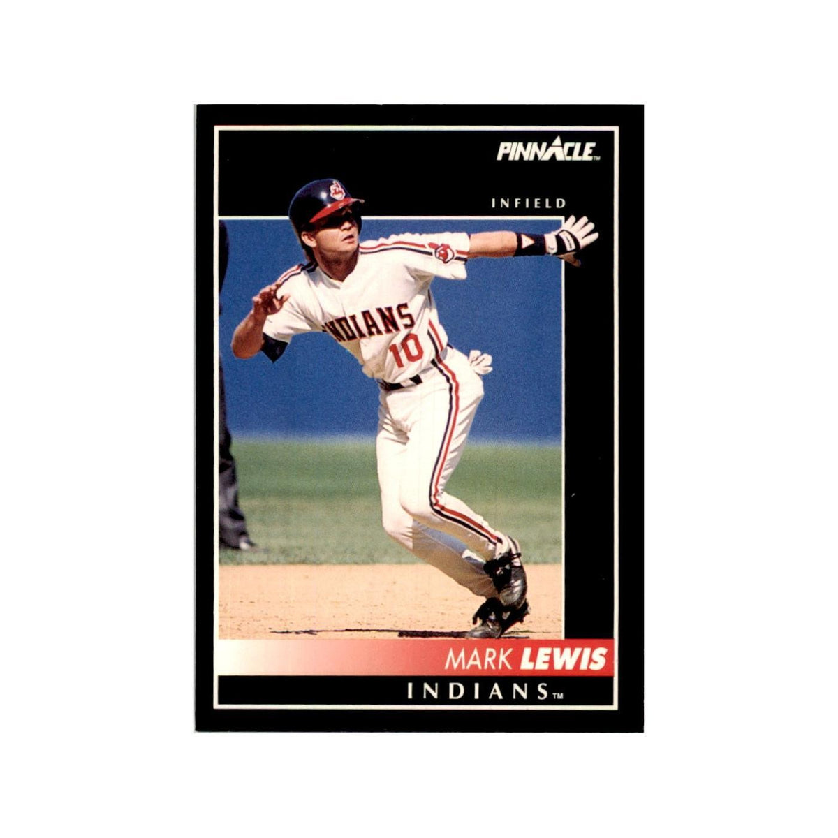 1992 Pinnacle Mark Lewis Baseball Cards #91
