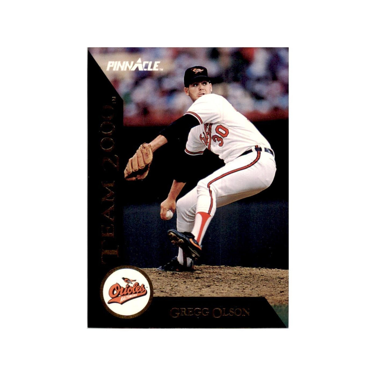 1992 Pinnacle Gregg Olson Baseball Cards #13