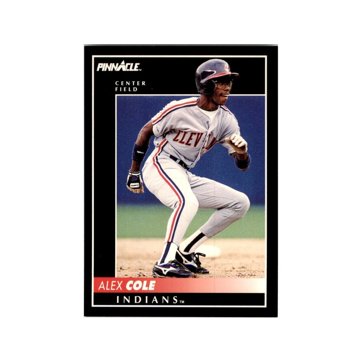 1992 Pinnacle Alex Cole Baseball Cards #66