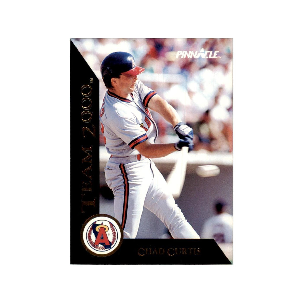 1992 Pinnacle Chad Curtis Baseball Cards #40