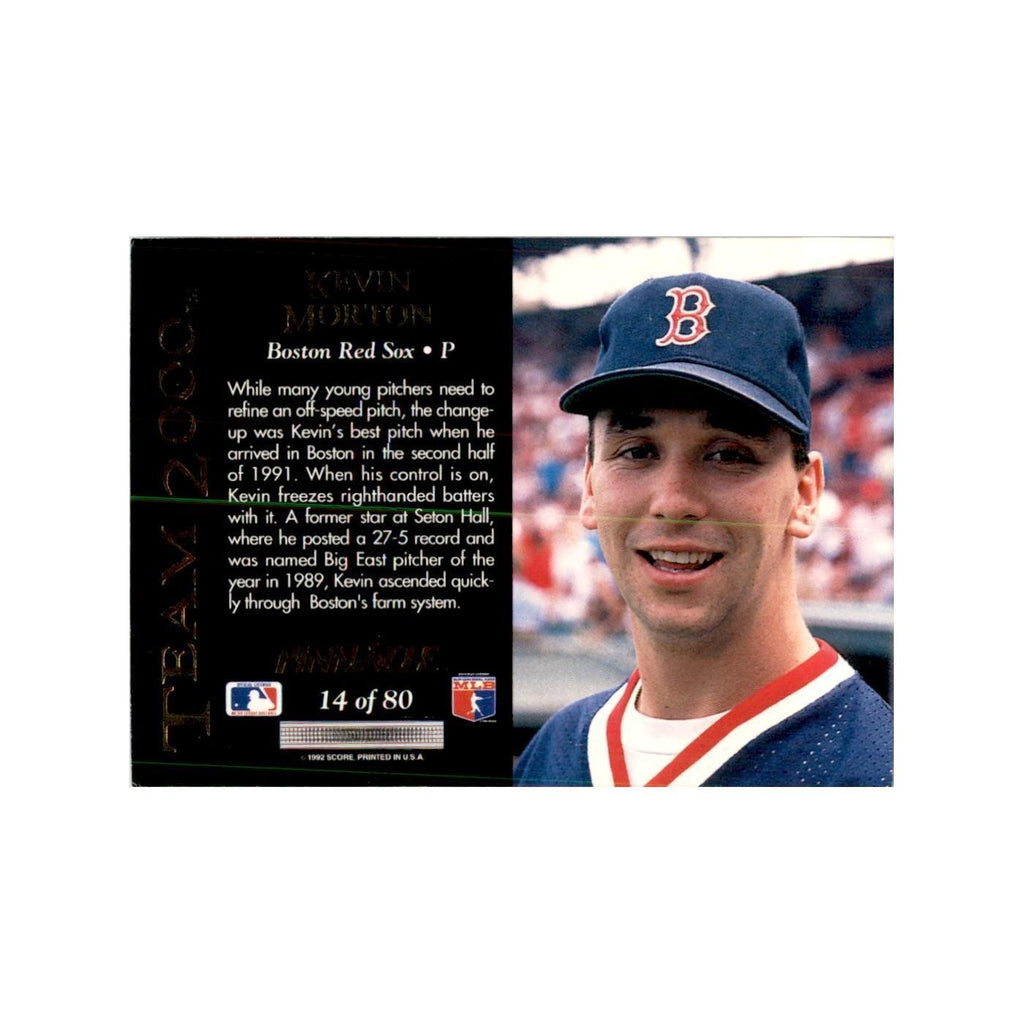 1992 Pinnacle Kevin Morton Baseball Cards #14