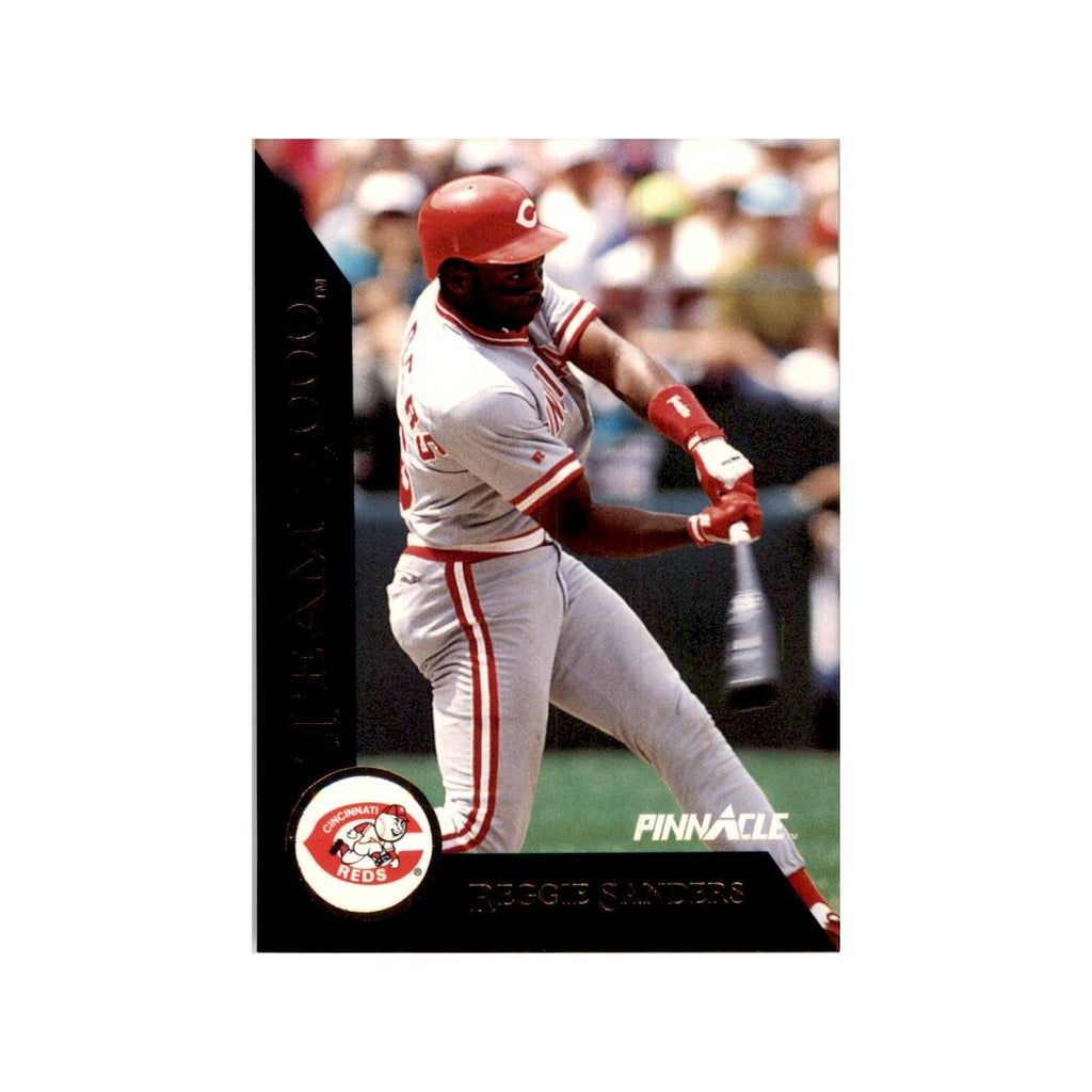 1992 Pinnacle Reggie Sanders Baseball Cards #70